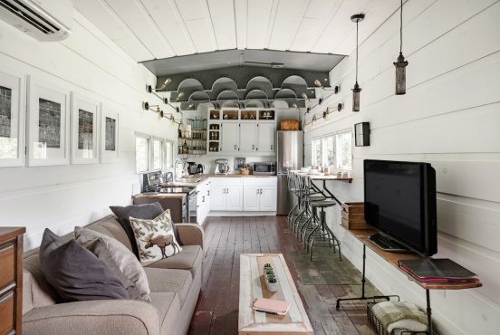 converted train car tennessee