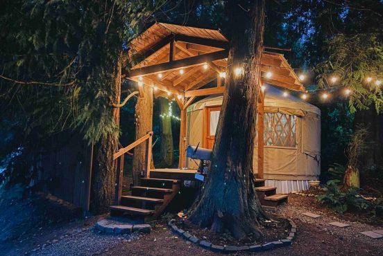 best yurt rentals washington