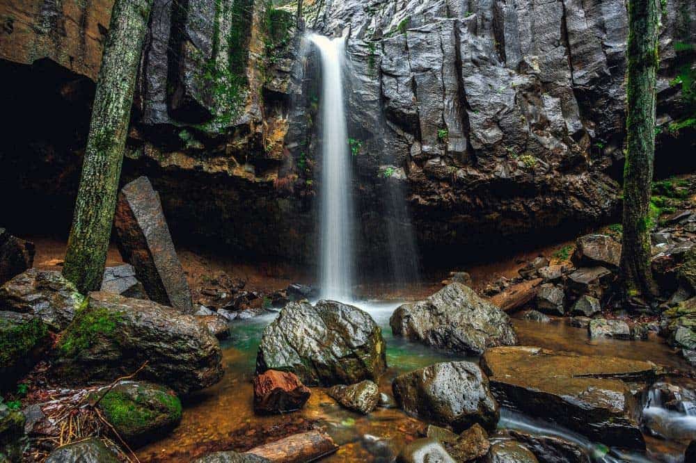 hedge creek falls mt shasta