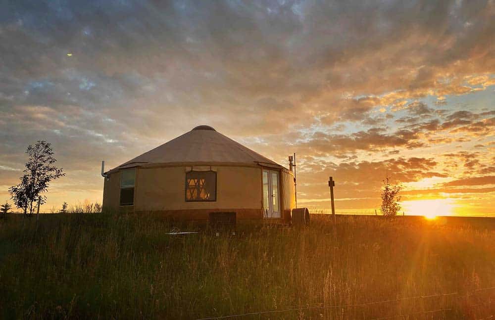 montana yurt airbnb