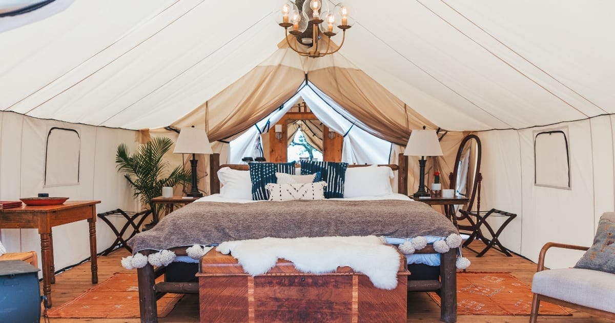 collective retreats texas glamping