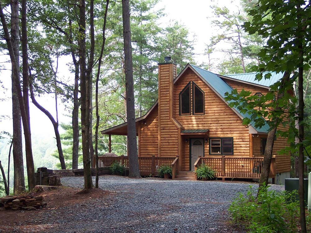 georgia secluded cabin airbnb