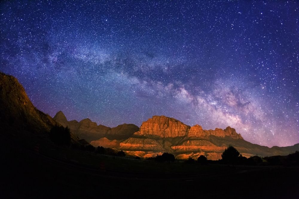 stargazing zion national park