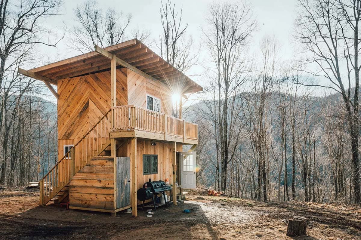 summit cabin glamping nc