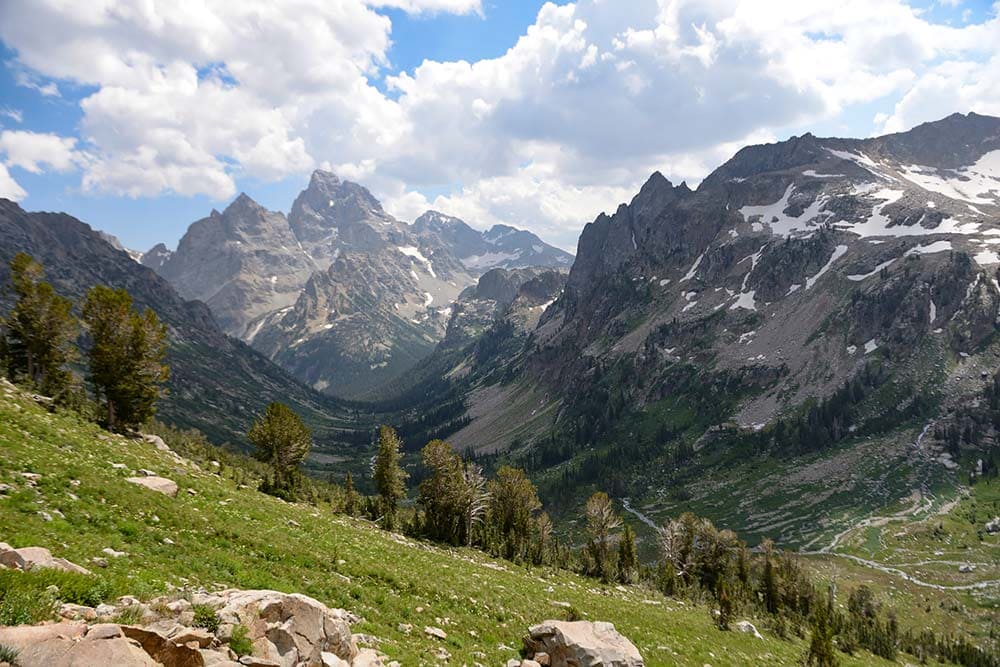 backcountry hiking grand teton