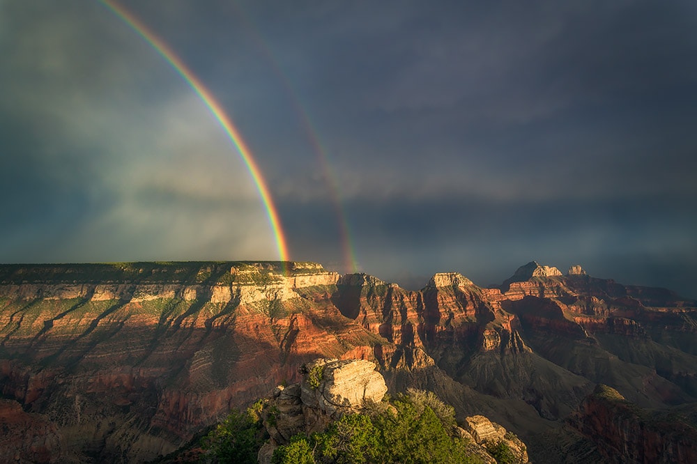 bright angel point rainbow