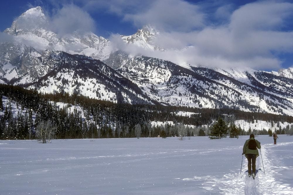 crosscountry skiing grand teton