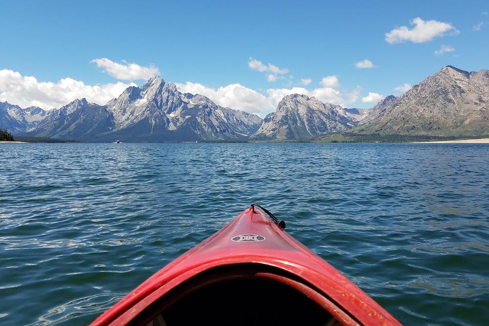 grand teton kayak