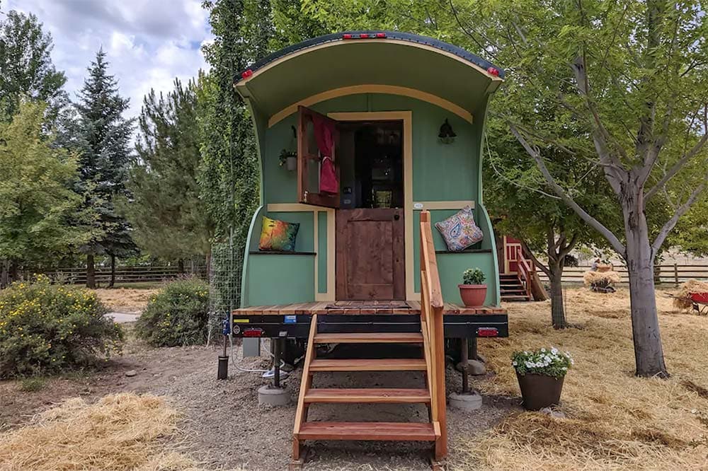 idaho glamping tiny home