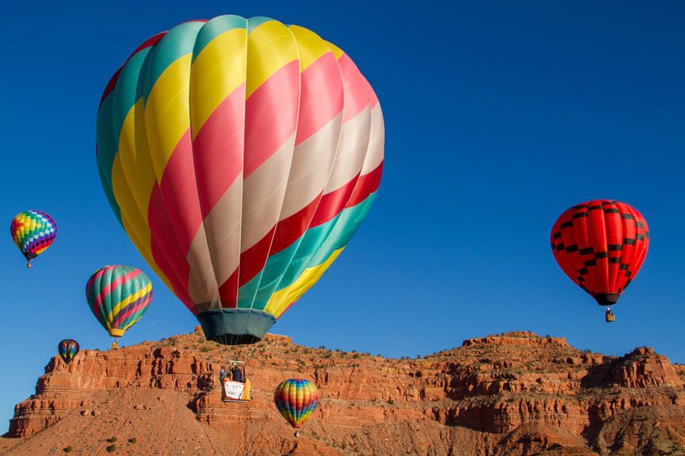 kanab hot air balloons