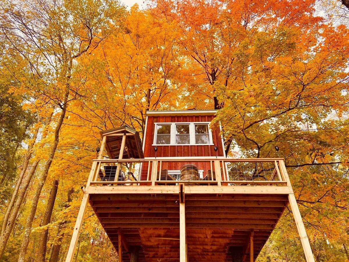 magical treehouse airbnb