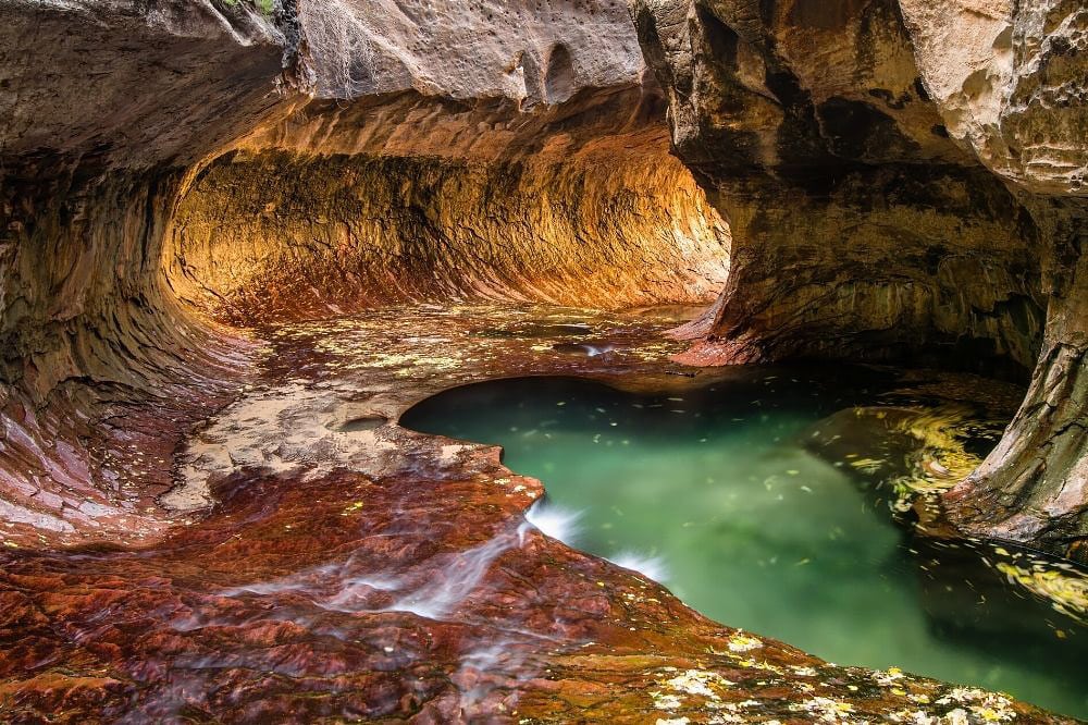 subway hike zion