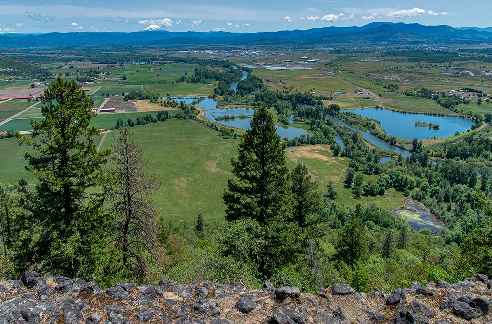 table rocks hike medford