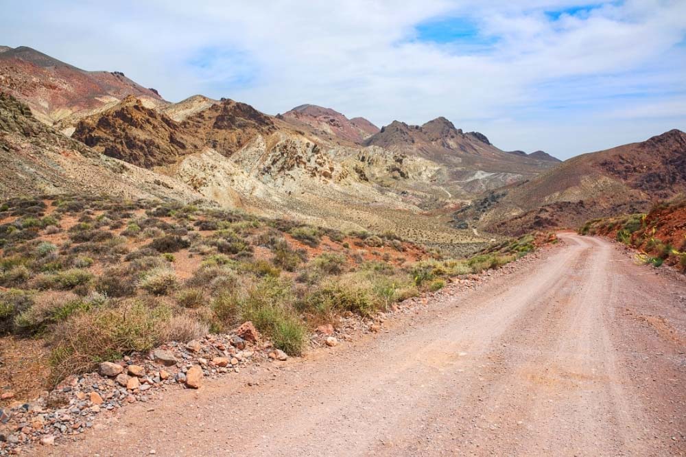 titus canyon death valley