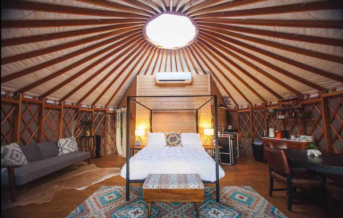 yurt near austin tx