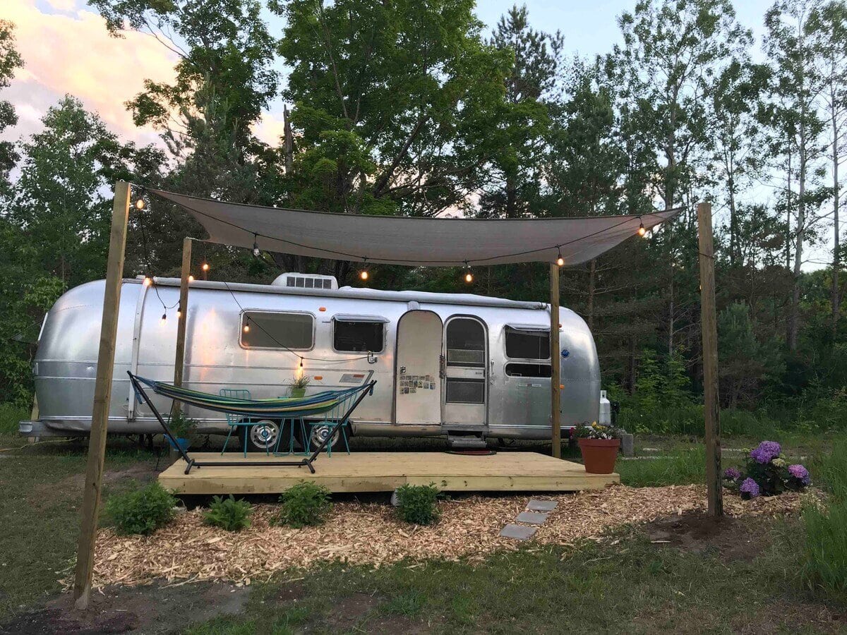 Airstream Glamping Michigan