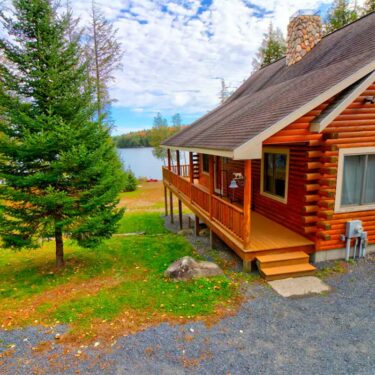 maine secluded cabin rentals