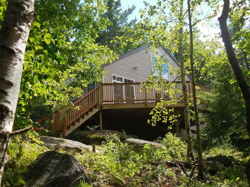 secluded cabin rentals maine