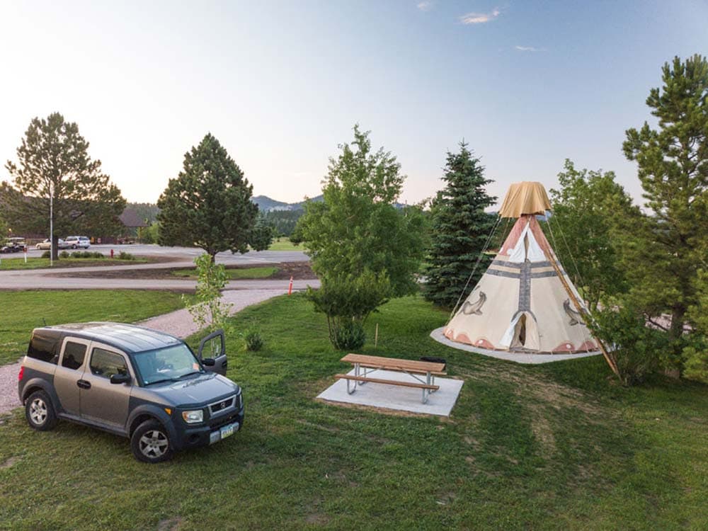 teepee glamping south dakota