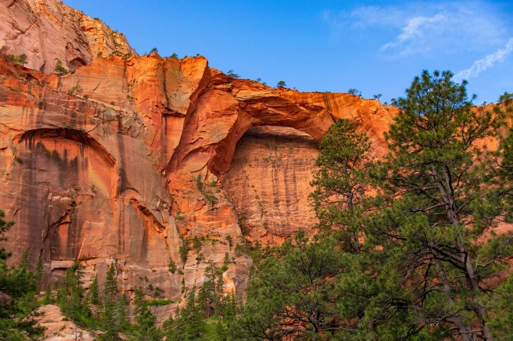 kolob arch zion backping