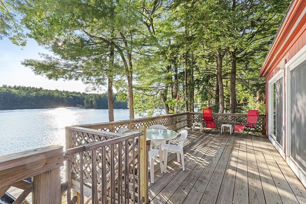 lakefront new hampshire vrbo