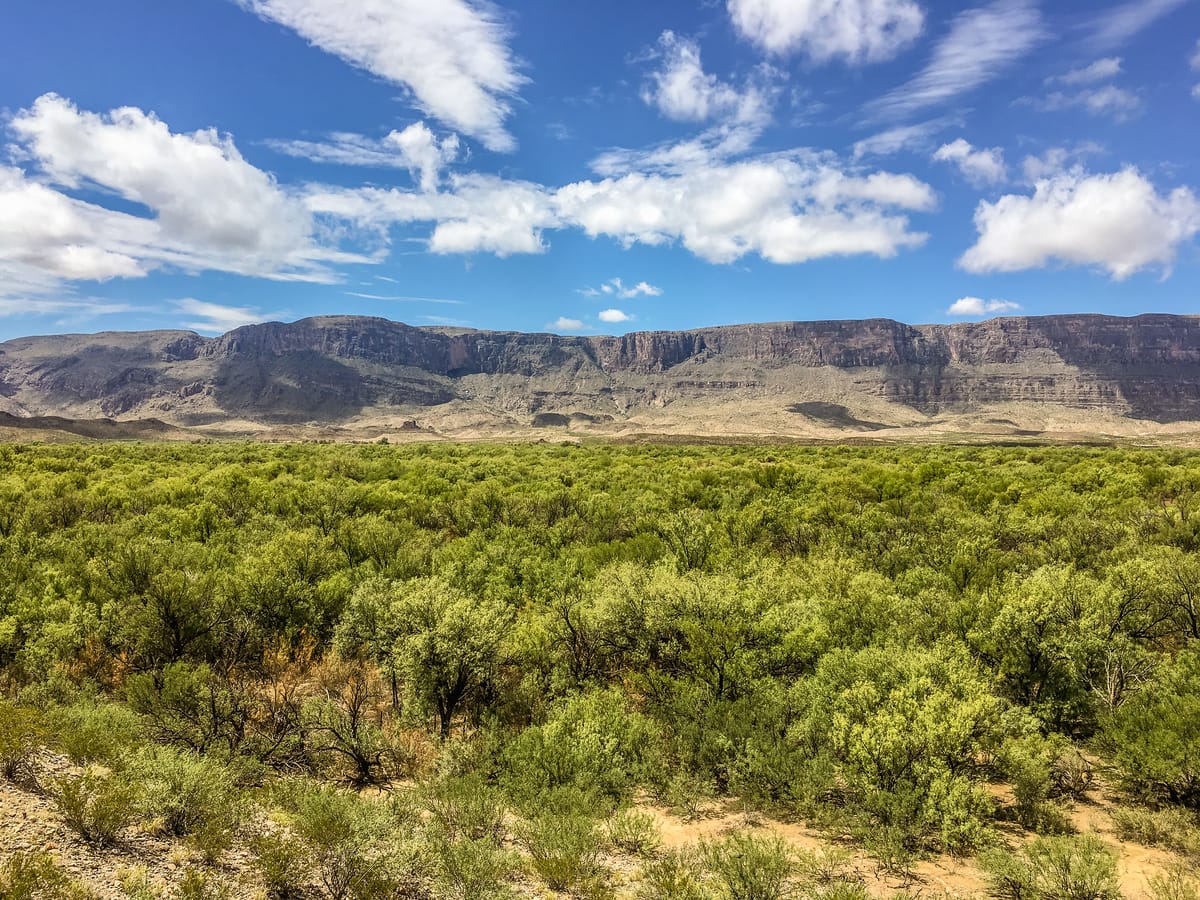 Castolon texas scenic drive