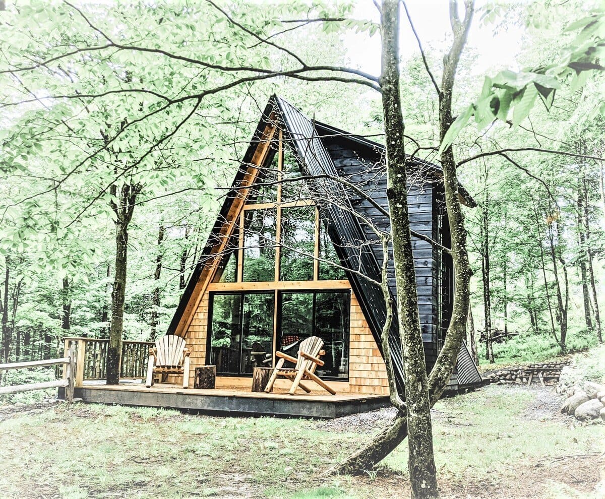 The A-Frame at Evergreen Cabins