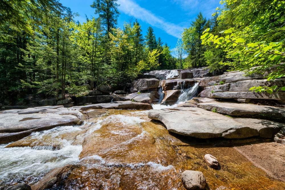 dianas baths new hampshire swimming hole