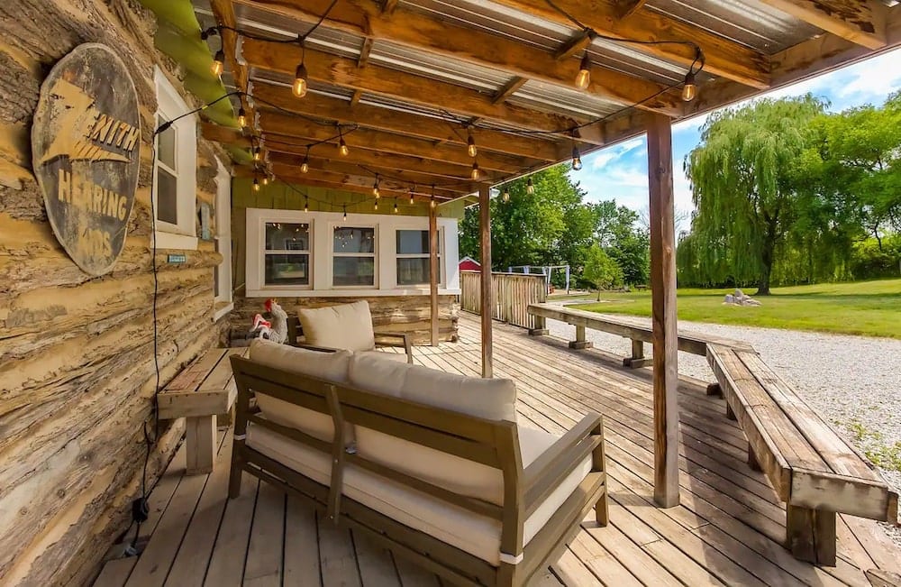 Iowa 1920s cabin rental