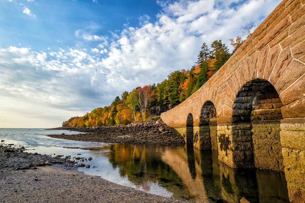 acadia all american road Maine scenic drives