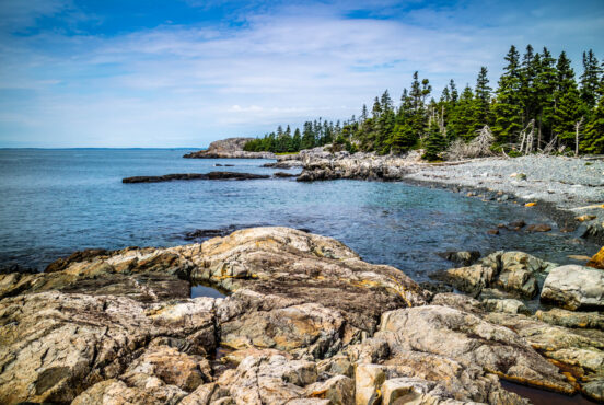 best oceanfront campgrounds in maine
