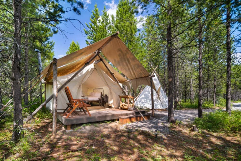 under canvas glamping montana