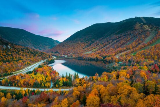 white mountains New Hampshire camping