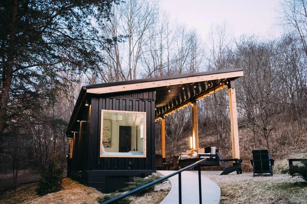 the lily pad Ohio cabin