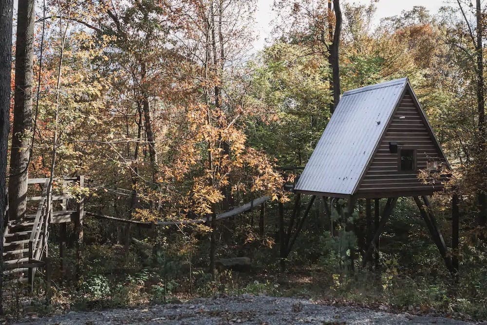 the arrow Ohio treehouse