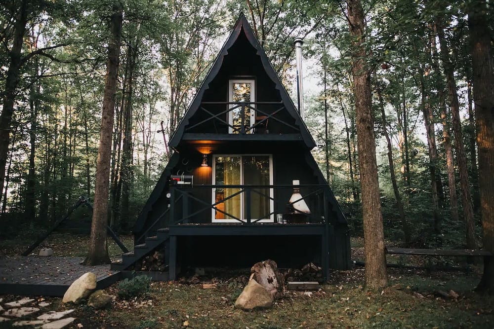 the triangle Ohio cabin