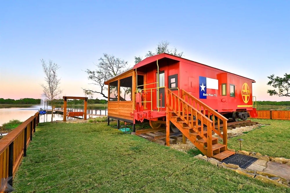 The Belle Plain Caboose texas