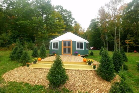 Charming Yurt Rentals in Maine
