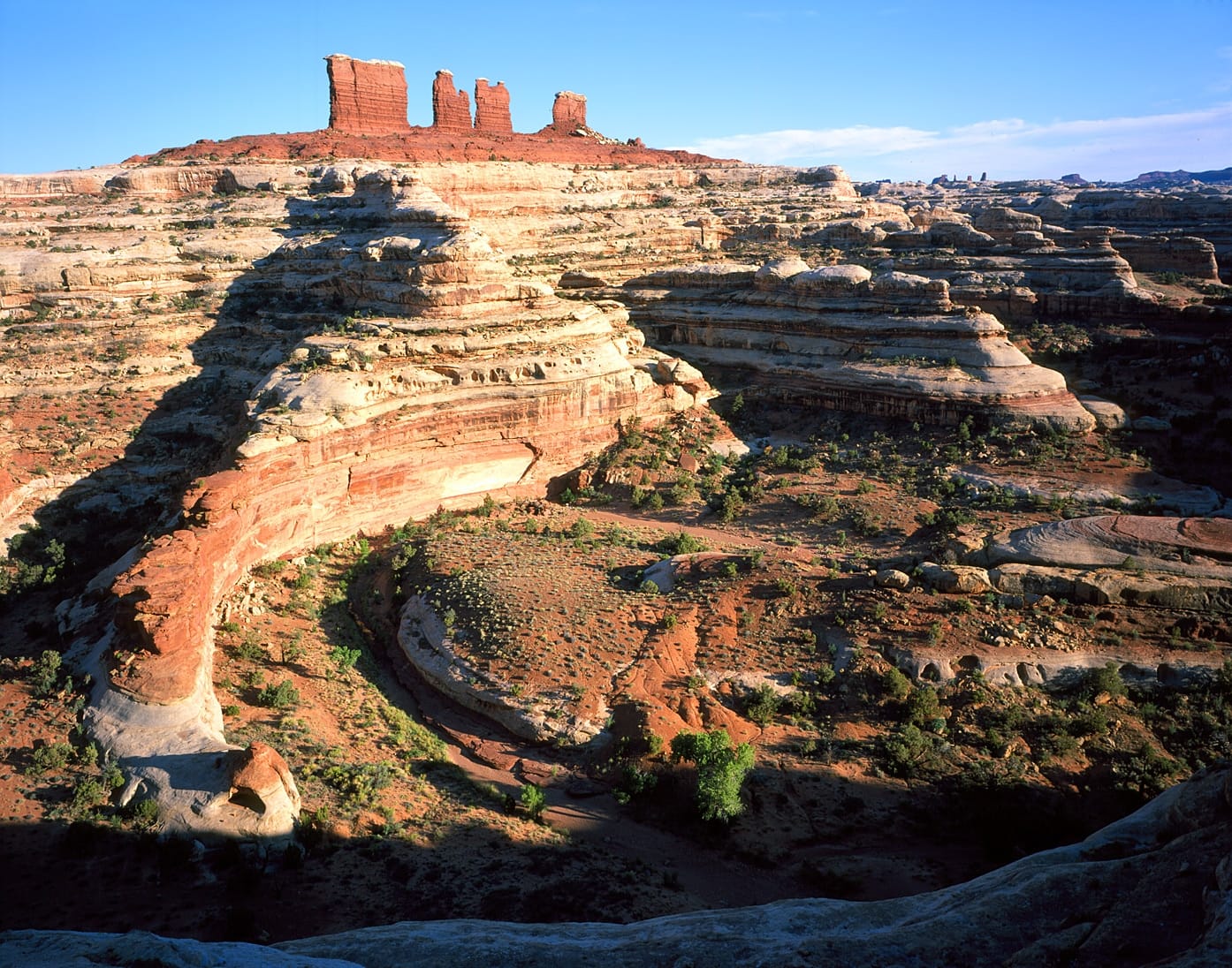 backpacking in canyonlands 