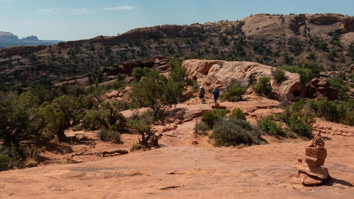 backpacking in canyonlands 
