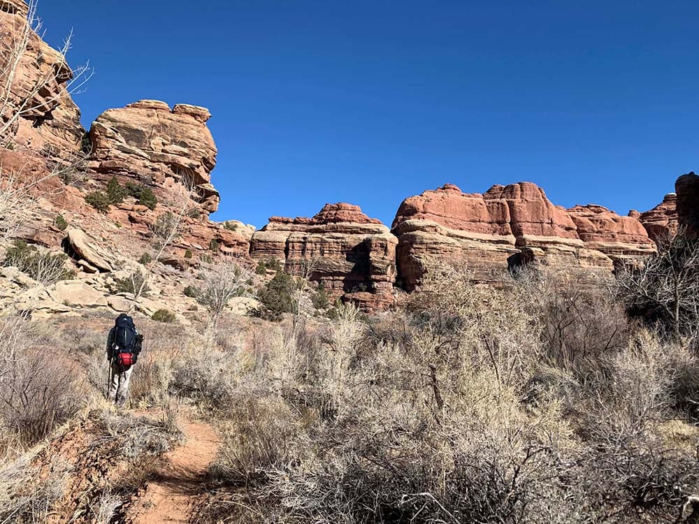 canyonlands np backpacking