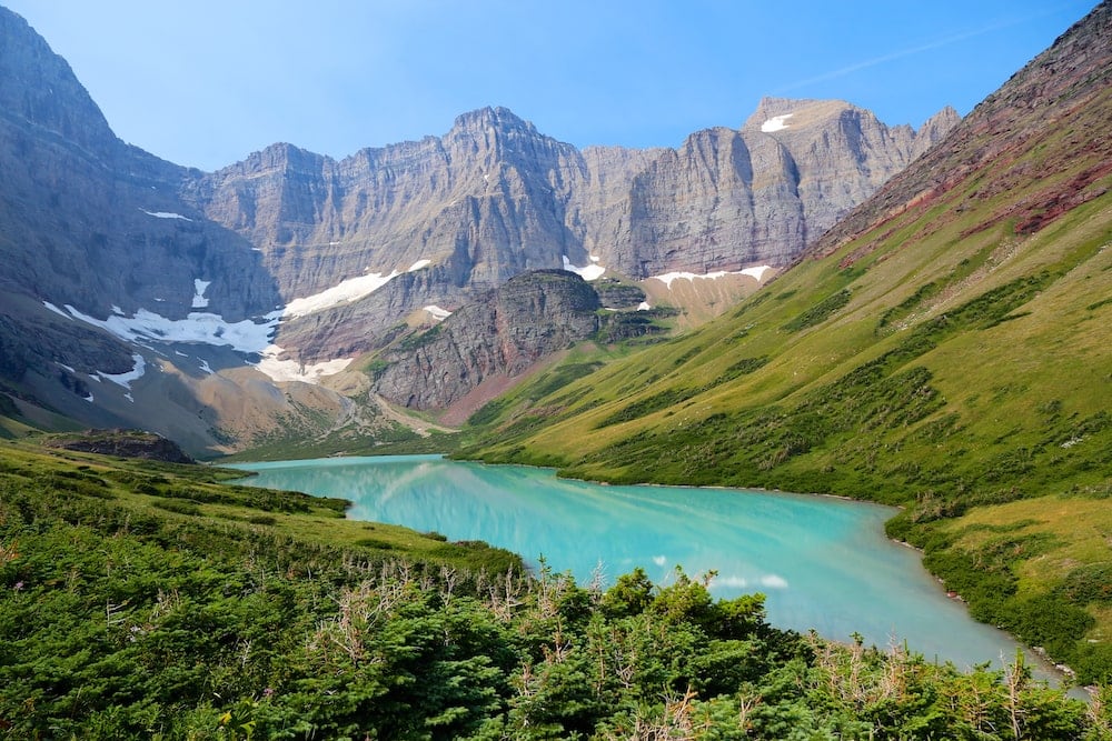 Cracker Lake glacier national park