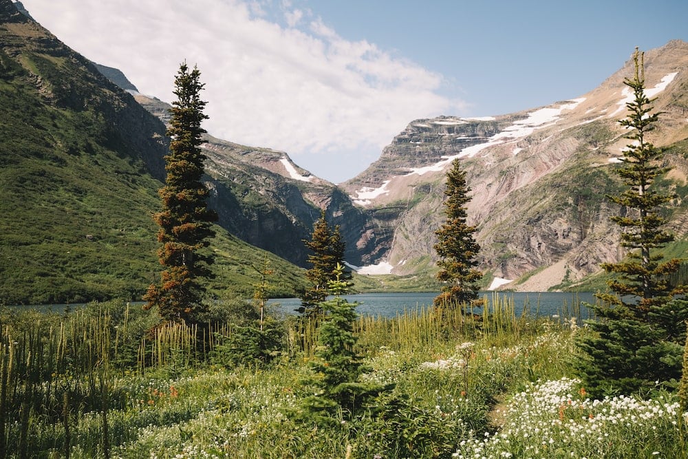 Gunsight Pass glacier national park