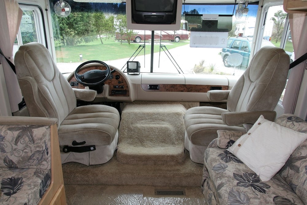 van swivel seats