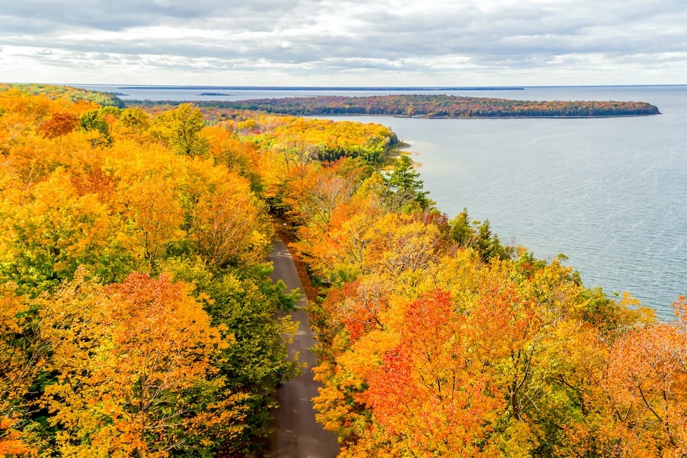 Door County Coastal Byway wisconsin