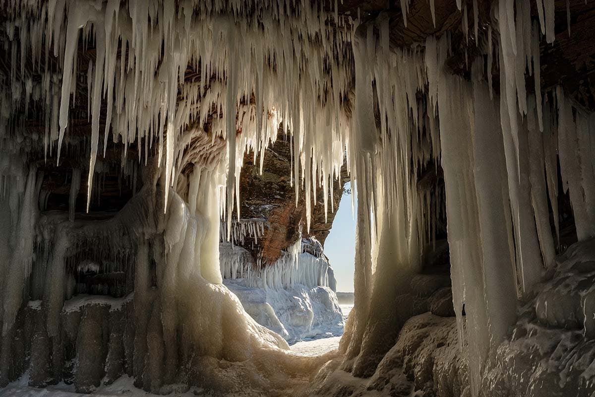 Ice Caves at Apostle Islands National Lakeshore