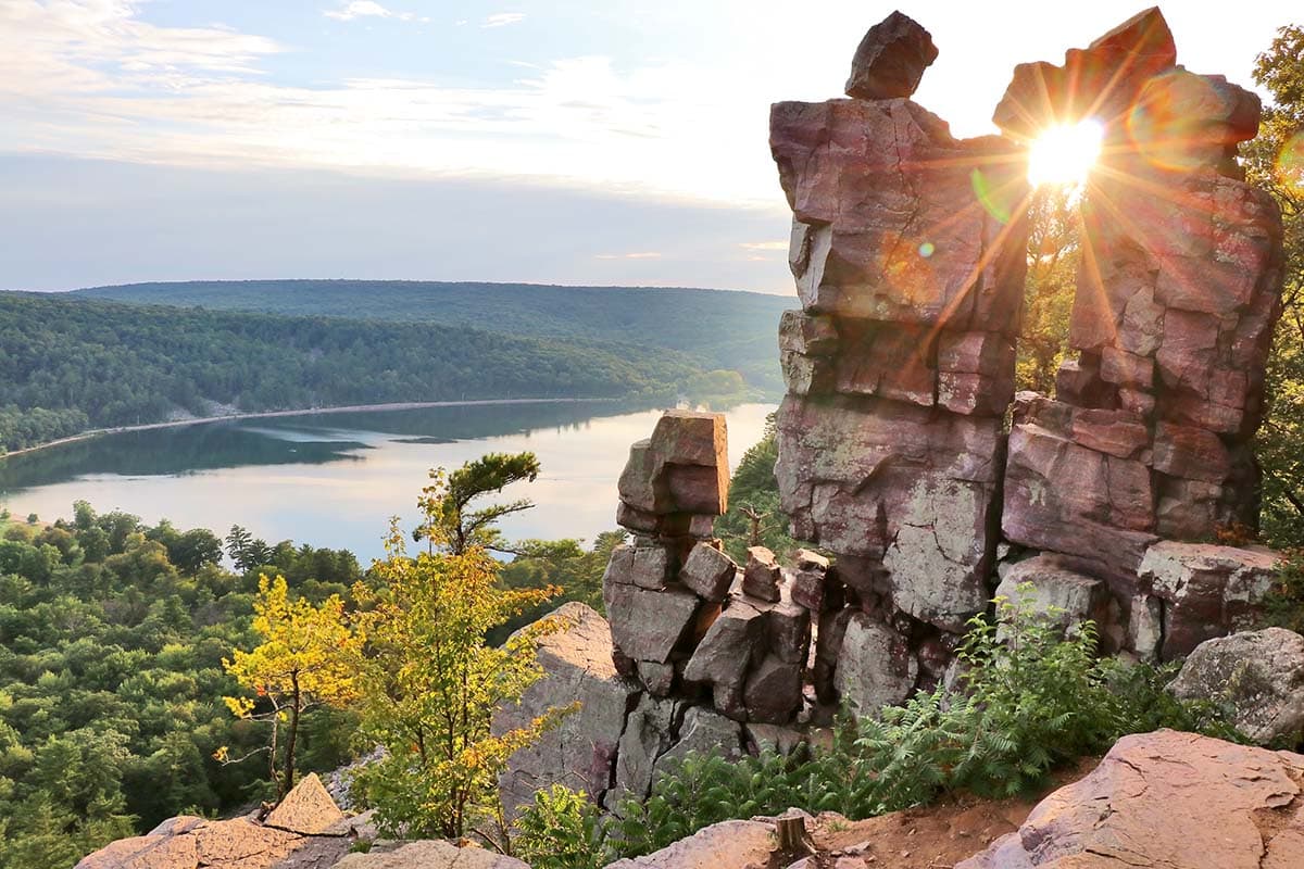 devils lake state park wisconsin