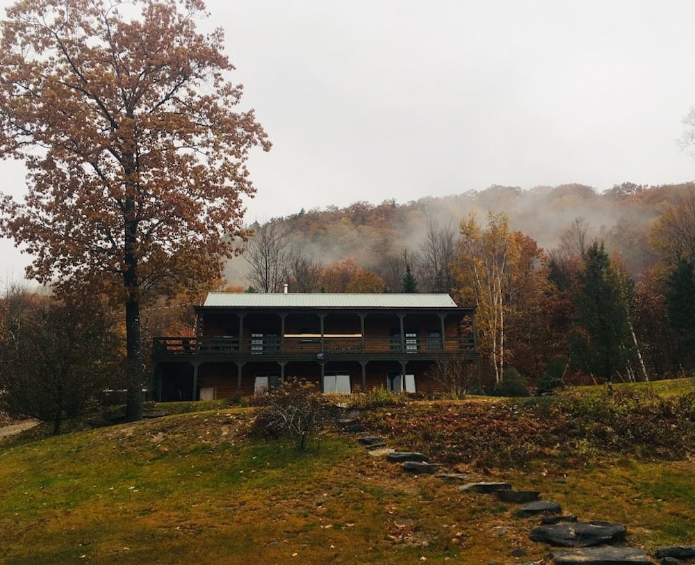 Luxurious mountain cabin