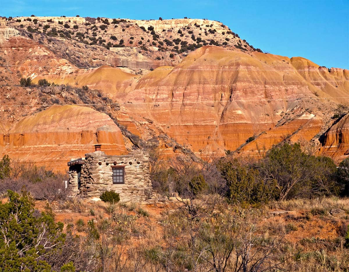 palo duro canyon cabin rental