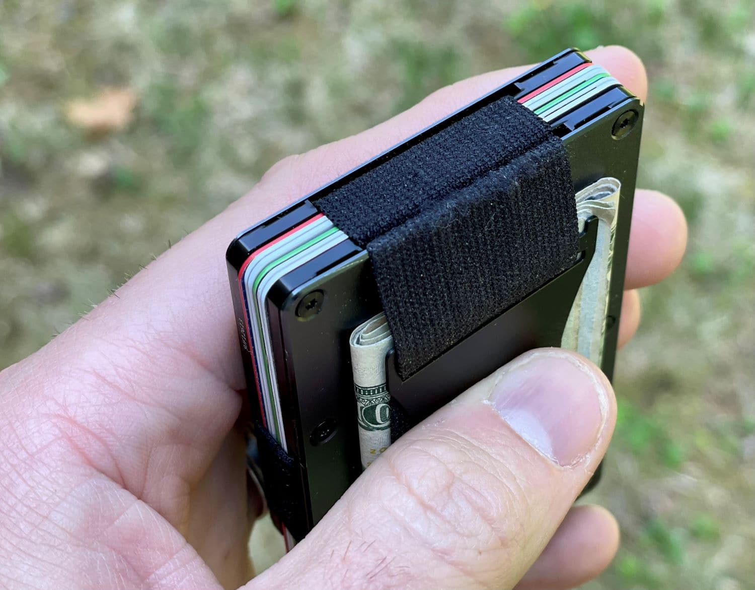 ridge wallet elastic